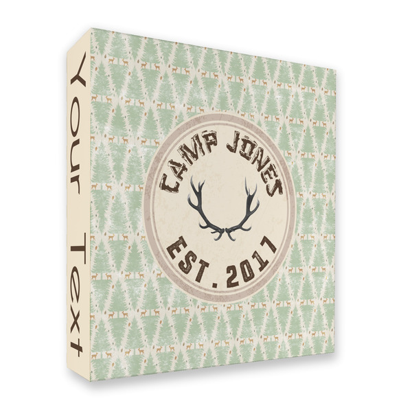 Custom Deer 3 Ring Binder - Full Wrap - 2" (Personalized)