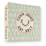 Deer 3 Ring Binder - Full Wrap - 3" (Personalized)