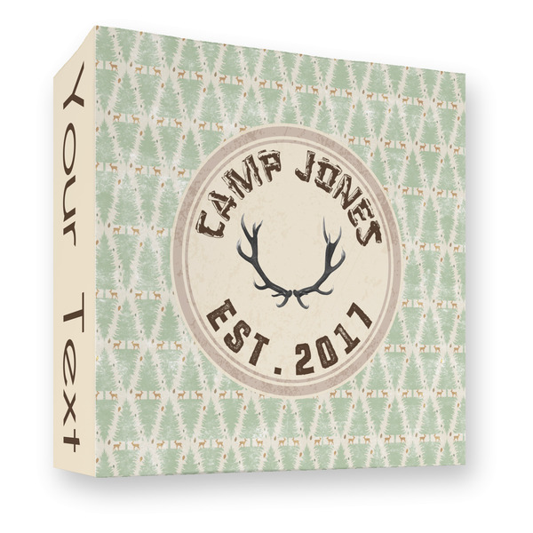 Custom Deer 3 Ring Binder - Full Wrap - 3" (Personalized)