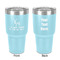 Deer 30 oz Stainless Steel Ringneck Tumbler - Teal - Double Sided - Front & Back