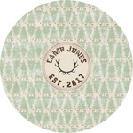 Deer Multipurpose Round Labels - 4" (Personalized)