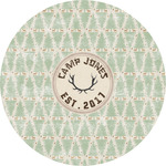 Deer Multipurpose Round Labels - 5" (Personalized)