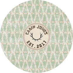 Deer Multipurpose Round Labels - 5" (Personalized)