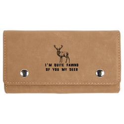 Deer Cards & Dice Set - Light Brown (Personalized)