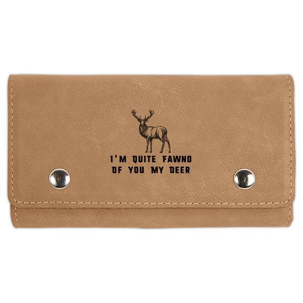 Custom Deer Cards & Dice Set - Light Brown (Personalized)