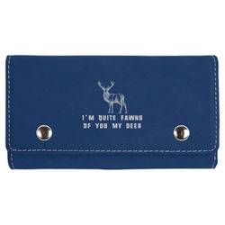 Deer Cards & Dice Set - Navy Blue (Personalized)