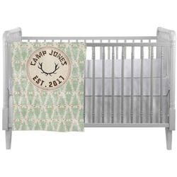 Deer Crib Comforter / Quilt (Personalized)