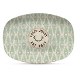 Deer Plastic Platter - Microwave & Oven Safe Composite Polymer (Personalized)