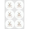 Deer Drink Topper - XLarge - Set of 6