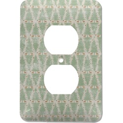 Deer Electric Outlet Plate