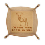 Deer Genuine Leather Dice Tray (Personalized)