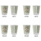 Deer Glass Shot Glass - Standard - Set of 4 - APPROVAL