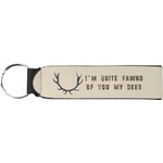 Deer Neoprene Keychain Fob (Personalized)