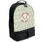 Deer Large Backpack - Black - Angled View