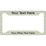 Deer License Plate Frame (Personalized)