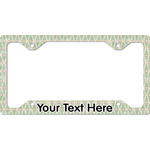 Deer License Plate Frame - Style C (Personalized)