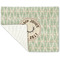 Deer Linen Placemat - Folded Corner (single side)