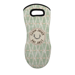 Deer Neoprene Oven Mitt - Single w/ Name or Text