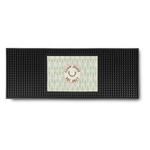 Deer Rubber Bar Mat (Personalized)