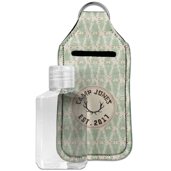 Custom Deer Hand Sanitizer & Keychain Holder - Large (Personalized)