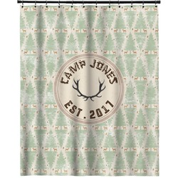 Deer Extra Long Shower Curtain - 70"x84" (Personalized)