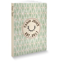 Deer Softbound Notebook - 7.25" x 10" (Personalized)