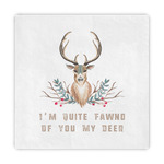 Deer Decorative Paper Napkins (Personalized)