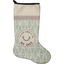 Deer Holiday Stocking - Neoprene (Personalized)