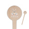 Deer Wooden 4" Food Pick - Round - Closeup