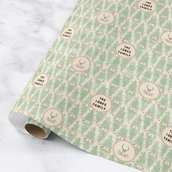 Deer Wrapping Paper Roll - Small (Personalized)