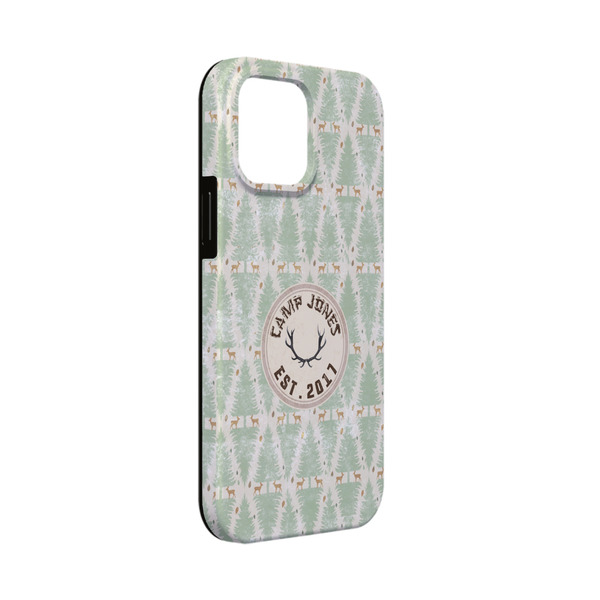 Custom Deer iPhone Case - Rubber Lined - iPhone 13 Mini (Personalized)