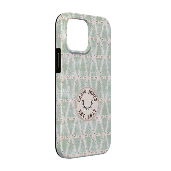 Custom Deer iPhone Case - Rubber Lined - iPhone 13 Pro (Personalized)