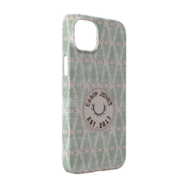 Custom Deer iPhone Case - Plastic - iPhone 14 (Personalized)