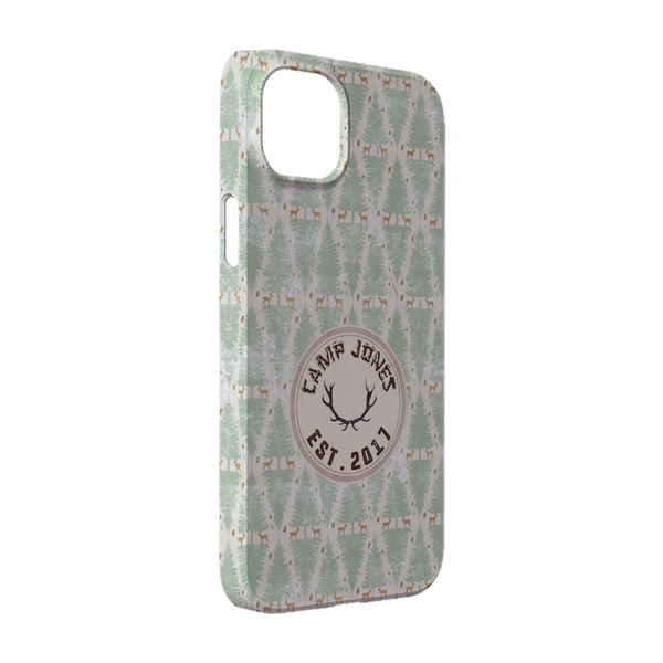 Custom Deer iPhone Case - Plastic - iPhone 14 Pro (Personalized)