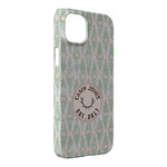 Deer iPhone Case - Plastic - iPhone 14 Pro Max (Personalized)