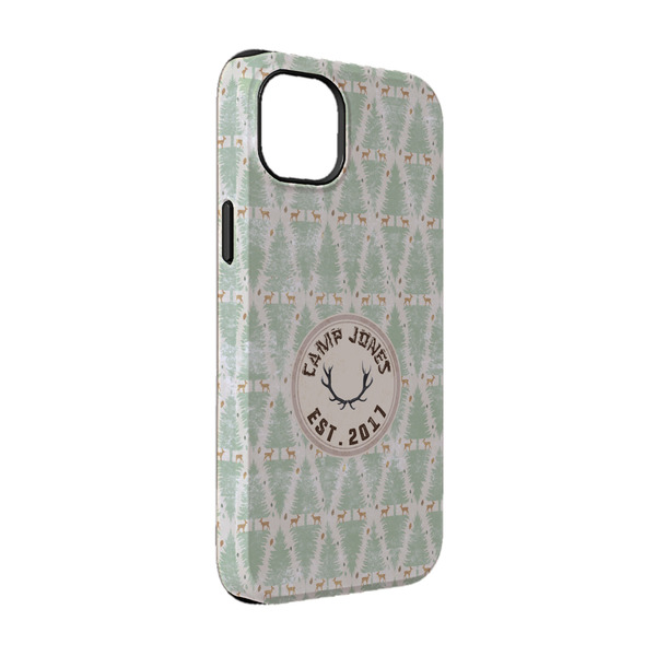 Custom Deer iPhone Case - Rubber Lined - iPhone 14 (Personalized)