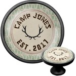 Deer Cabinet Knob (Black) (Personalized)