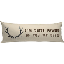 Deer Body Pillow Case (Personalized)