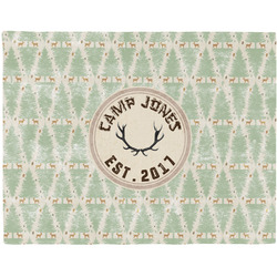 Deer Woven Fabric Placemat - Twill w/ Name or Text