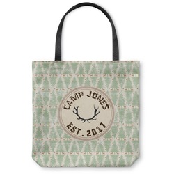 Deer Canvas Tote Bag - Large - 18"x18" (Personalized)