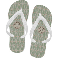 Deer Flip Flops - XSmall (Personalized)