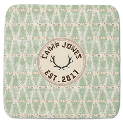 Deer Memory Foam Bath Mat - 48"x48" (Personalized)