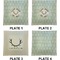 My Deer Set of Square Dinner Plates (Approval)