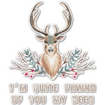 Deer Graphic Decal - XLarge (Personalized)