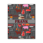 Barbeque Wood Print - 11x14 (Personalized)