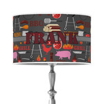 Barbeque 12" Drum Lamp Shade - Poly-film (Personalized)