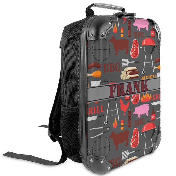 Custom Barbeque Kids Hard Shell Backpack (Personalized)