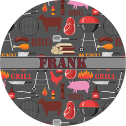 Barbeque Multipurpose Round Labels - 2" (Personalized)