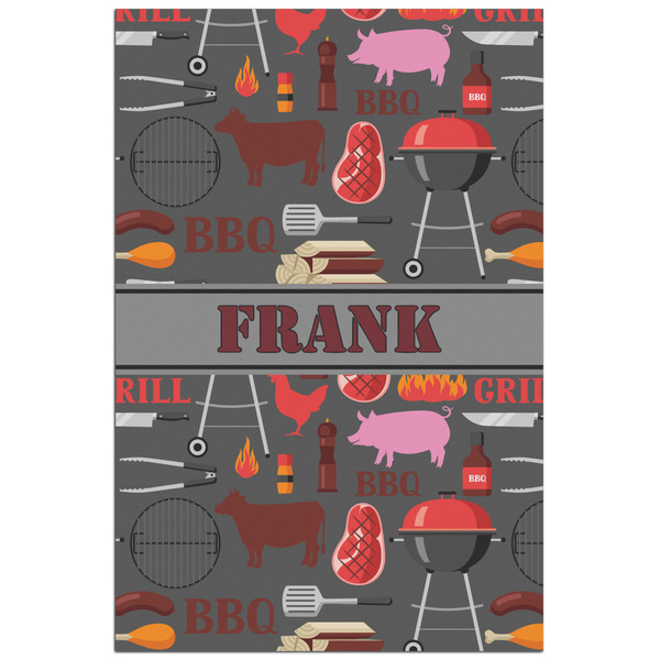 Custom Barbeque Poster - Matte - 24x36 (Personalized)