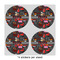 Barbeque 4" Multipurpose Round Labels - Sheet